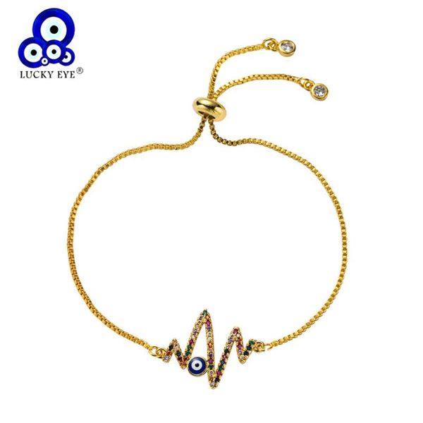 lucky eye colorful zircon turkish evil eye bracelet gold color chain charm bracelet adjustable for women girls jewelry le396, Golden;silver
lucky eye colorful zircon turkish evil eye bracelet gold color chain charm bracelet adjustable for women girls jewelry le396, Golden;silver