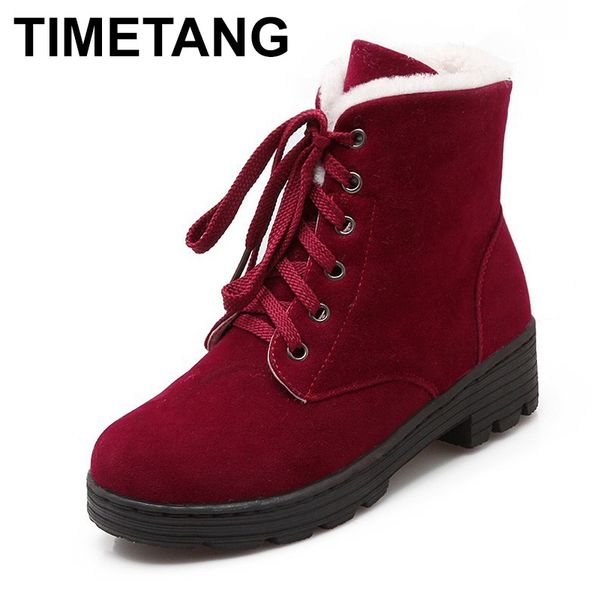 timetangwomen's lace snow boots ladies short winter boots fashion square heels a278 warm shoes for women red black apricot ankle
timetangwomen's lace snow boots ladies short winter boots fashion square heels a278 warm shoes for women red black apricot ankle