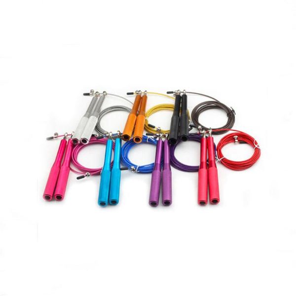jump ropes adjustable body building bearing rope skipping with high-speed steel wire
jump ropes adjustable body building bearing rope skipping with high-speed steel wire