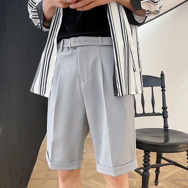 men's shorts 2021 summer youth british style solid color five-point trousers fashion casual straight gray / black, White;black
men's shorts 2021 summer youth british style solid color five-point trousers fashion casual straight gray / black, White;black