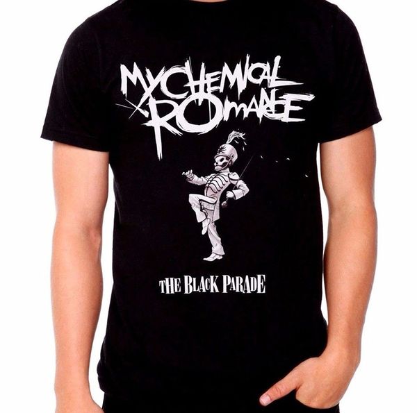 my chemical romance the black parade men t shirt black printed t shirt men new style different colours high quality
my chemical romance the black parade men t shirt black printed t shirt men new style different colours high quality