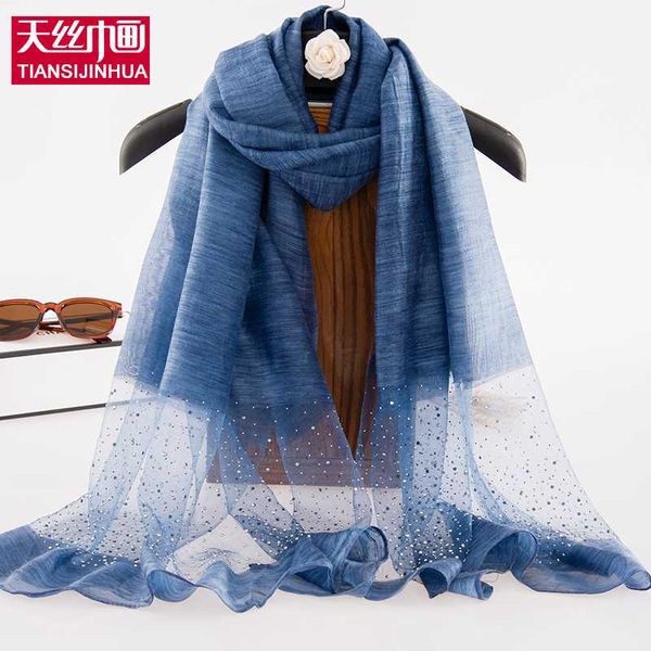 scarves 2021 women silk scarf female diamond long size girls foulard femme echarpes shawl solid hijab, Blue;gray
scarves 2021 women silk scarf female diamond long size girls foulard femme echarpes shawl solid hijab, Blue;gray