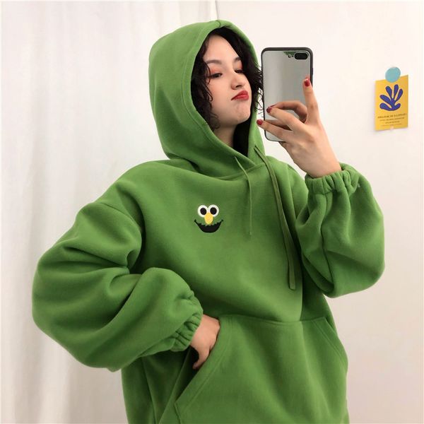 женская осень с капюшоном толстовки толстовка plus velvet карманы негабаритные толстовки женщины весна вышитые мультфильм фуфаек drop достав, Black
женская осень с капюшоном толстовки толстовка plus velvet карманы негабаритные толстовки женщины весна вышитые мультфильм фуфаек drop достав, Black