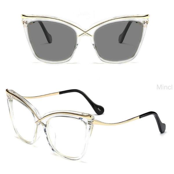 sunglasses mincl/fashion oversized transparent frame pochromic cat glasses brand designer women reading uv400 fml, White;black
sunglasses mincl/fashion oversized transparent frame pochromic cat glasses brand designer women reading uv400 fml, White;black