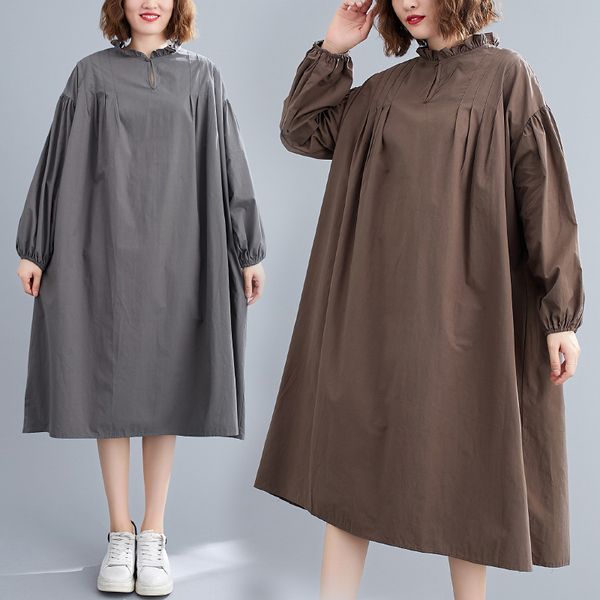 arcsinx oversized dresses for women large size 4xl 5xl 6xl autumn casual women's dress long sleeve korean woman dress 7xl 8xl, Black;gray
arcsinx oversized dresses for women large size 4xl 5xl 6xl autumn casual women's dress long sleeve korean woman dress 7xl 8xl, Black;gray