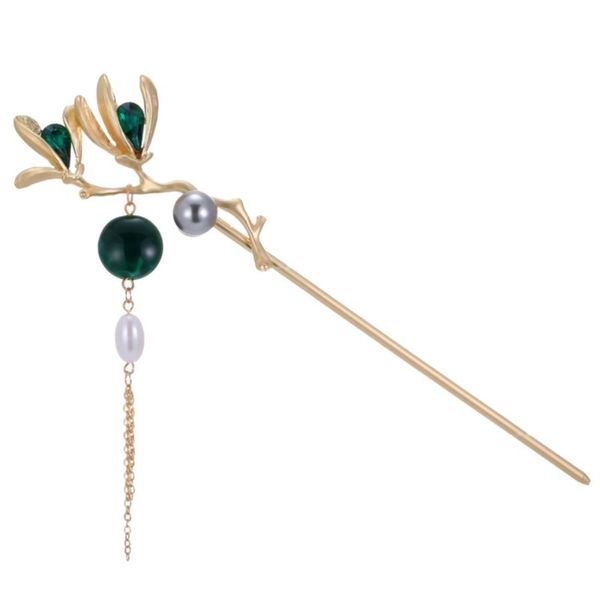 1pc chinese magnolia hair stick traditional hair chopsticks vintage tassel pin chignon pin chopsticks styling mak, Golden;silver
1pc chinese magnolia hair stick traditional hair chopsticks vintage tassel pin chignon pin chopsticks styling mak, Golden;silver