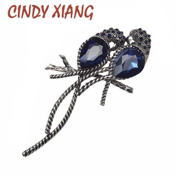 cindy xiang zinc alloy and silver plated for women animal brooches a pair of bird inlay shiny big blue crystal for girls pins, Gray
cindy xiang zinc alloy and silver plated for women animal brooches a pair of bird inlay shiny big blue crystal for girls pins, Gray