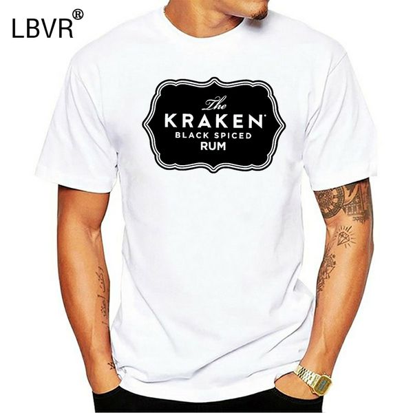2020 short sleeve cotton t shirts man clothing kraken rum logo white t-shirt
2020 short sleeve cotton t shirts man clothing kraken rum logo white t-shirt