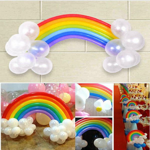 diy rainbow latex balloon wedding birthday home party decoration decor balloons
diy rainbow latex balloon wedding birthday home party decoration decor balloons