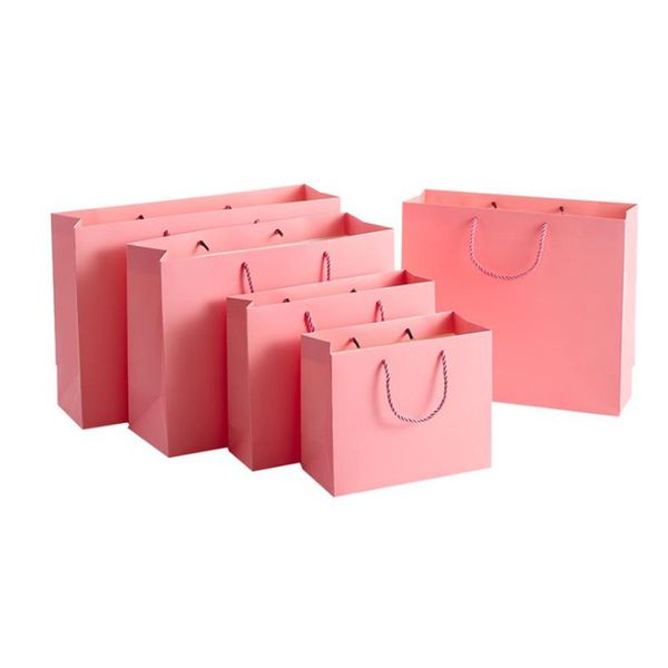 gift wrap 10pcs/lot pink valentine's day bag jewelry paper with handle shopping for clothes shoes universal package
gift wrap 10pcs/lot pink valentine's day bag jewelry paper with handle shopping for clothes shoes universal package