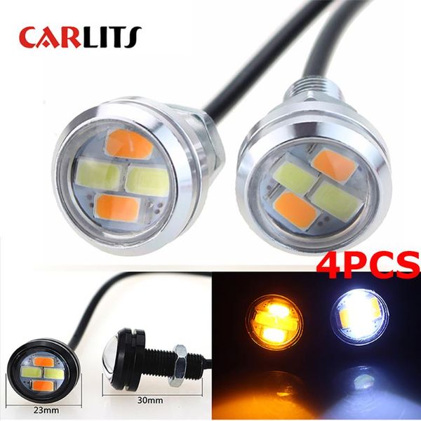 4шт 23мм автомобиля стилизации led drl eagle eye дневные подножка фары предупреждение противотум.фар с поворотными сигнальная лампа smd 12v
4шт 23мм автомобиля стилизации led drl eagle eye дневные подножка фары предупреждение противотум.фар с поворотными сигнальная лампа smd 12v