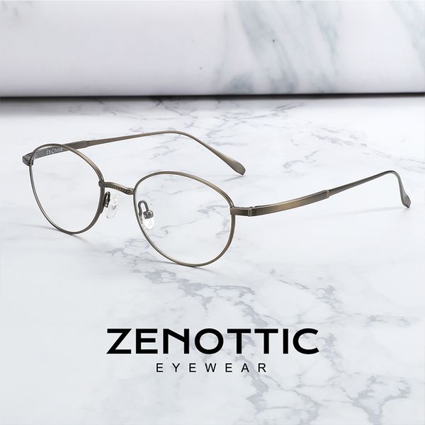 zenottic pure titanium glasses frame for men women ultralight retro oval glasses frames optical myopia prescription eyeglasses, Black
zenottic pure titanium glasses frame for men women ultralight retro oval glasses frames optical myopia prescription eyeglasses, Black