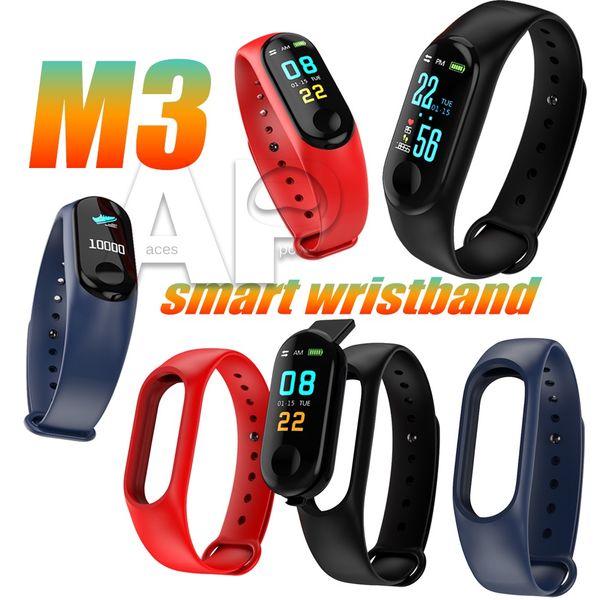 m3 smart tracker band wristband blood pressure heart rate monitor pedometer sports health fitness bracelet for android
m3 smart tracker band wristband blood pressure heart rate monitor pedometer sports health fitness bracelet for android