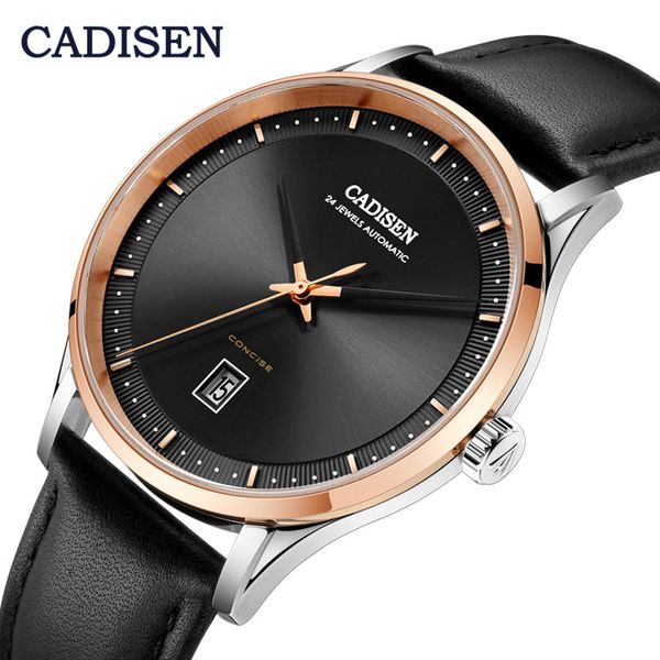 cadisen 8143 мужские автоматические механические часы сапфировое стекло отдых часы nh35a движение часы мужские из натуральной кожи наручные, Slivery;brown
cadisen 8143 мужские автоматические механические часы сапфировое стекло отдых часы nh35a движение часы мужские из натуральной кожи наручные, Slivery;brown