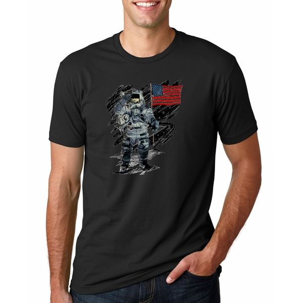 casual t-shirt men astronaut mown on the moon short sleeve cotton tshirt funny tees clothing
casual t-shirt men astronaut mown on the moon short sleeve cotton tshirt funny tees clothing