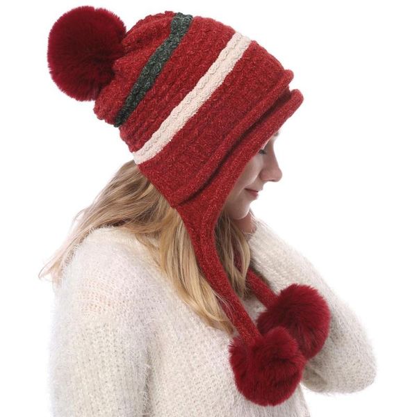thicken women ski snow cap fashion fur pompoms winter women beanies hats female skullies soft warm knitted hat christmas gifts, Blue;gray
thicken women ski snow cap fashion fur pompoms winter women beanies hats female skullies soft warm knitted hat christmas gifts, Blue;gray