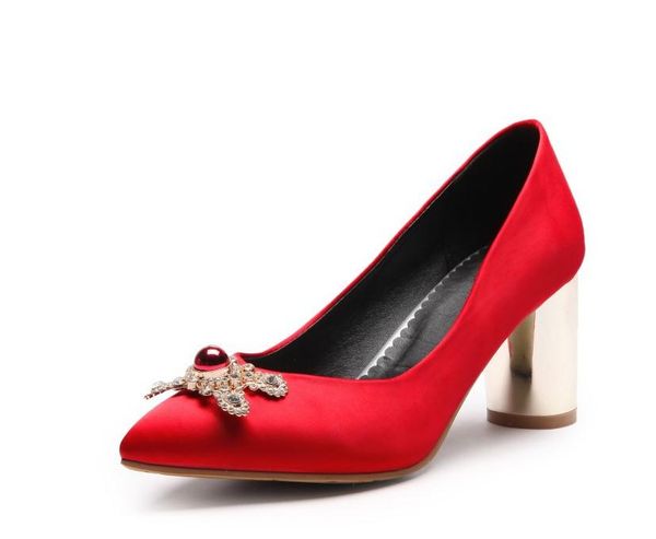 2020 spring and autumn with new style fashion high heel coarse heel pointed end women's shoes@df, Black
2020 spring and autumn with new style fashion high heel coarse heel pointed end women's shoes@df, Black