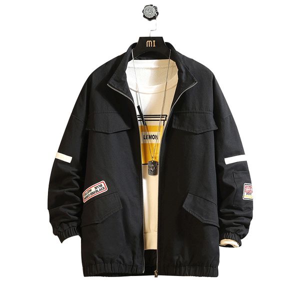 2020 spring autumn sport outdoor black white jacket men's streetwear bomber clothes plus asian size m-5xl bv005, Black;brown
2020 spring autumn sport outdoor black white jacket men's streetwear bomber clothes plus asian size m-5xl bv005, Black;brown