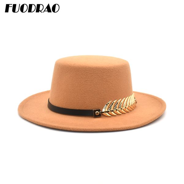 wide brim hats fuodrao 2021 fedoras hat for men women artificial wool blend jazz cap simple flat p13, Blue;gray
wide brim hats fuodrao 2021 fedoras hat for men women artificial wool blend jazz cap simple flat p13, Blue;gray