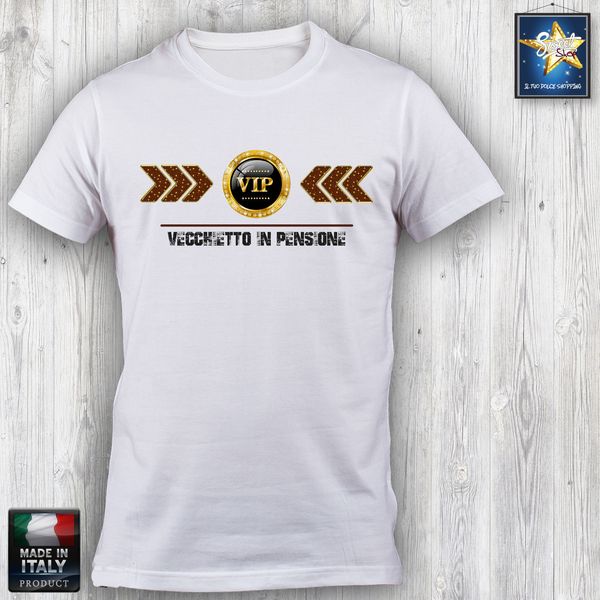 t-shirt uomo vip vecchietto in pensione simpatica divertente idea regalo festa tee summer men's fashion tee
t-shirt uomo vip vecchietto in pensione simpatica divertente idea regalo festa tee summer men's fashion tee