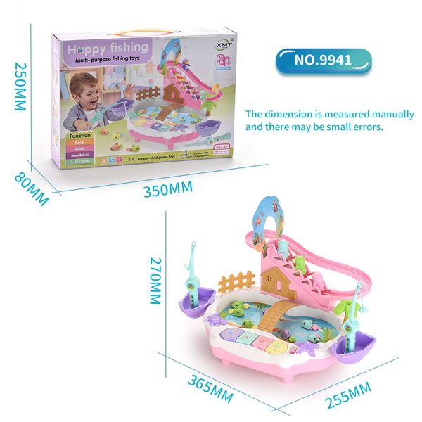 style parent-child interaction children electric fishing toy children 1-2-3-4-1/2 years old boys and girls 6 magnetic puzzle fish set
style parent-child interaction children electric fishing toy children 1-2-3-4-1/2 years old boys and girls 6 magnetic puzzle fish set