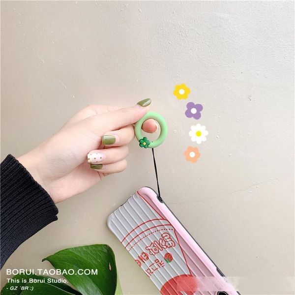 ins fresh flowers lovely fastened ring short strap phone case universal pendant rope cute men and women fashion
ins fresh flowers lovely fastened ring short strap phone case universal pendant rope cute men and women fashion