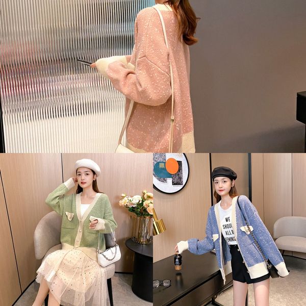 online red coat sweater cardigan women's spring and autumn of 2020 loose lazy korean style western style sweater coat b4uhf, White;black
online red coat sweater cardigan women's spring and autumn of 2020 loose lazy korean style western style sweater coat b4uhf, White;black