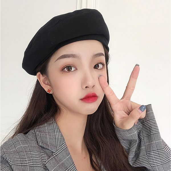 berets casual flat spring summer cotton beret hat women solid color breathable cap painter style hats, Blue;gray
berets casual flat spring summer cotton beret hat women solid color breathable cap painter style hats, Blue;gray