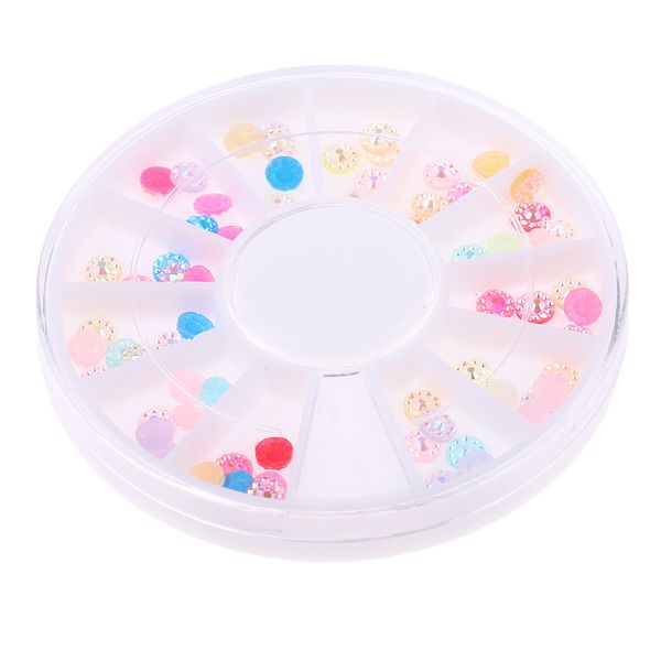 12 colors nail art half round pearl embellishments diy scrapbooking crafts
12 colors nail art half round pearl embellishments diy scrapbooking crafts