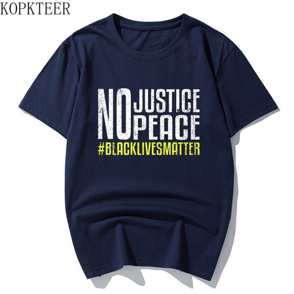 no justice no peace t shirt black lives matter letter t-shirt new summer 100% cotton men clothing blm print casual
no justice no peace t shirt black lives matter letter t-shirt new summer 100% cotton men clothing blm print casual