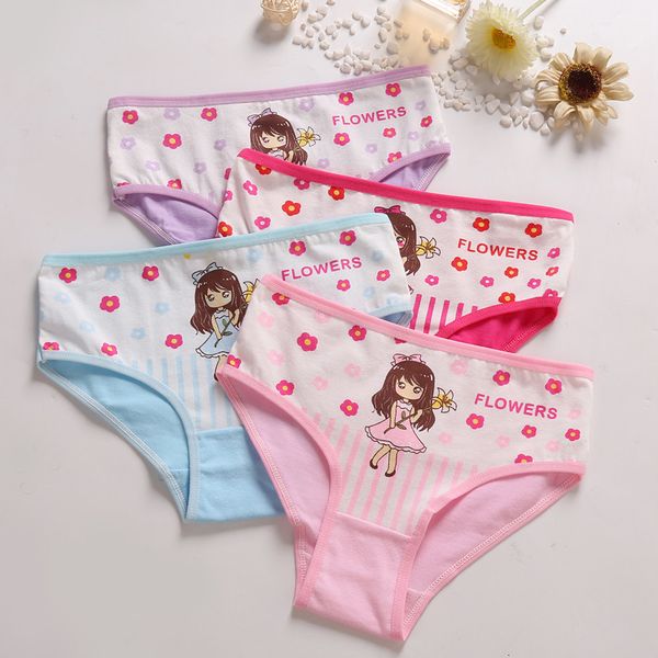 4 pcs/lot baby girls cute cat cartoon briefs stretch breathable panties for girl kids cotton soft underwear, Camo
4 pcs/lot baby girls cute cat cartoon briefs stretch breathable panties for girl kids cotton soft underwear, Camo