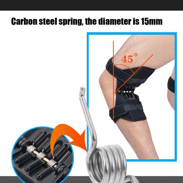 1pair mountain climbing running knee knee pad joint protection massager tools padsport spring strap, Black;gray
1pair mountain climbing running knee knee pad joint protection massager tools padsport spring strap, Black;gray