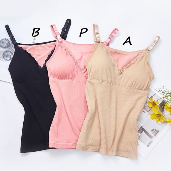 autumn winter women camisole lace thick v-neck vest slim sling tank warm, Black;white
autumn winter women camisole lace thick v-neck vest slim sling tank warm, Black;white
