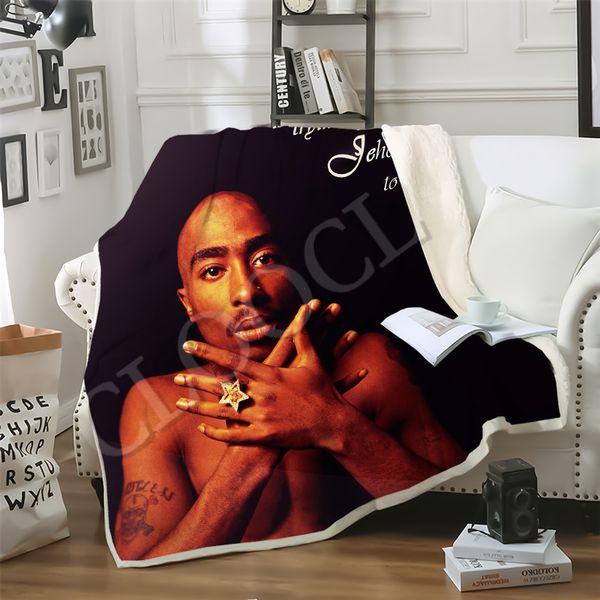 CLOOCL Rapper Amaru Shakur 2pac Tupac Blanket 3D Print Double Layer Sofa Travel Youth Casual Bedding Throw Blankets Sofa Quilt
CLOOCL Rapper Amaru Shakur 2pac Tupac Blanket 3D Print Double Layer Sofa Travel Youth Casual Bedding Throw Blankets Sofa Quilt