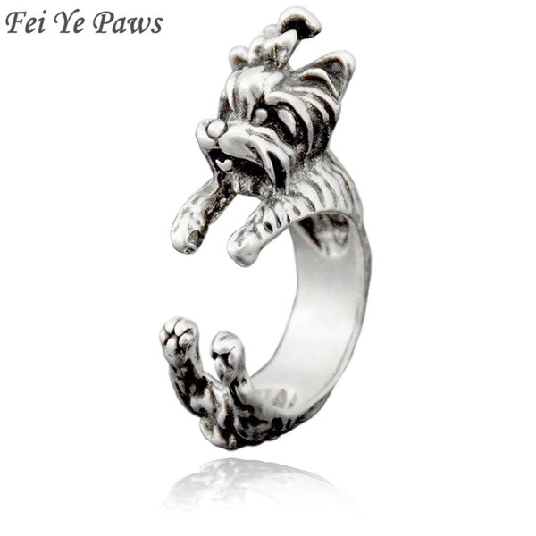 fei yes paws boho yorkshire terrier dog wrap ring for women west highland yorky & westie animal rings men retro midi finger ring, Golden;silver
fei yes paws boho yorkshire terrier dog wrap ring for women west highland yorky & westie animal rings men retro midi finger ring, Golden;silver