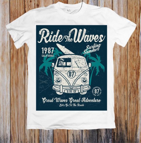 ride the waves surfinging summer t shirt tshirt new fashion 2020 officia shirts