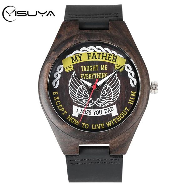 yisuya wooden watch special my father literal custom dial watch for father natural leather lightweight bamboo wood for dad, Slivery;brown
yisuya wooden watch special my father literal custom dial watch for father natural leather lightweight bamboo wood for dad, Slivery;brown