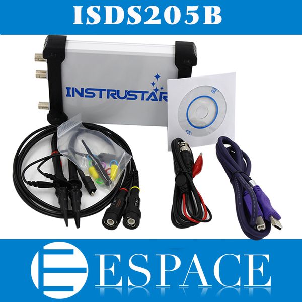 oscilloscopes isds205b 5 in 1 multifunctional pc based usb digital oscilloscop/spectrum analyzer/ dds/sweep/data recorder 20m 48ms/s
oscilloscopes isds205b 5 in 1 multifunctional pc based usb digital oscilloscop/spectrum analyzer/ dds/sweep/data recorder 20m 48ms/s