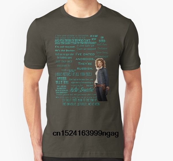 fashion cool men t shirt women funny tshirt river song quotes customized printed t-shirt
fashion cool men t shirt women funny tshirt river song quotes customized printed t-shirt