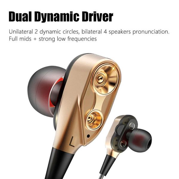 dual drivers earphone super bass sports stereo music headset wired in-ear earpiece with mic
dual drivers earphone super bass sports stereo music headset wired in-ear earpiece with mic