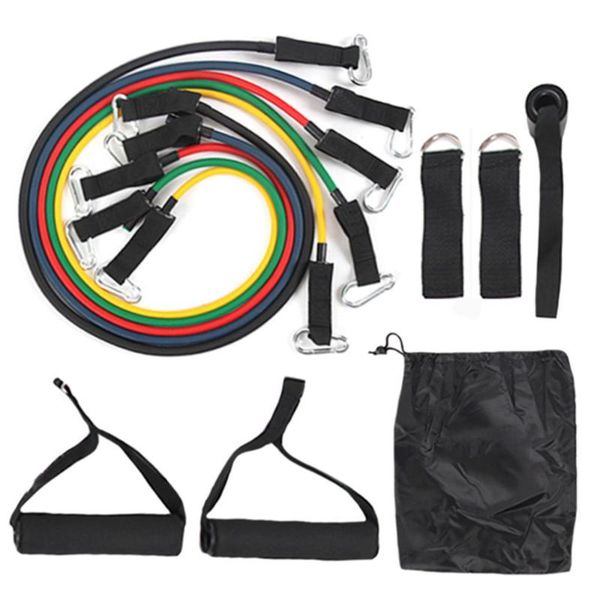11pcs/set resistance band tpe elastic pull rope home gym fitness workout sports body building equipment fitness tools
11pcs/set resistance band tpe elastic pull rope home gym fitness workout sports body building equipment fitness tools
