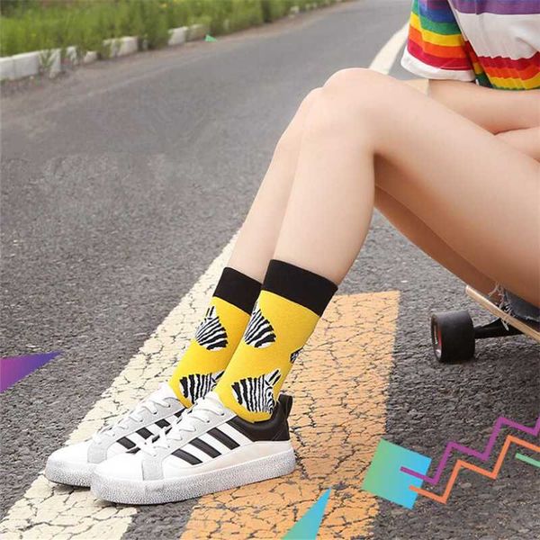 men's socks 1 pair of autumn pure cotton breathable european men and women creative cartoon fruit trendy, Black
men's socks 1 pair of autumn pure cotton breathable european men and women creative cartoon fruit trendy, Black