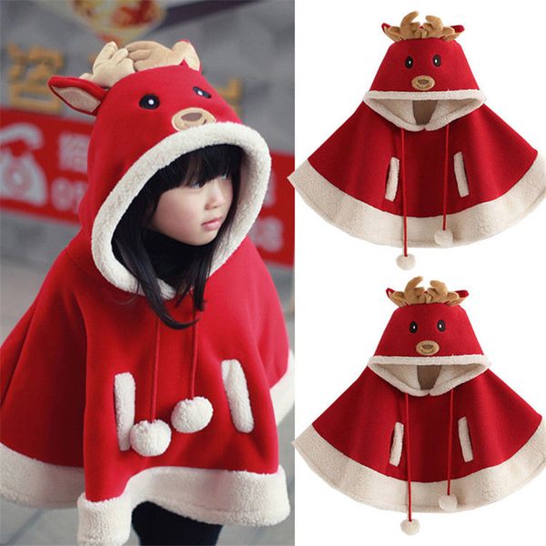 jackets toddler baby girl christmas outfit kids solid color reindeer hooded cloak poncho snowsuit winter warm coat, Blue;gray
jackets toddler baby girl christmas outfit kids solid color reindeer hooded cloak poncho snowsuit winter warm coat, Blue;gray