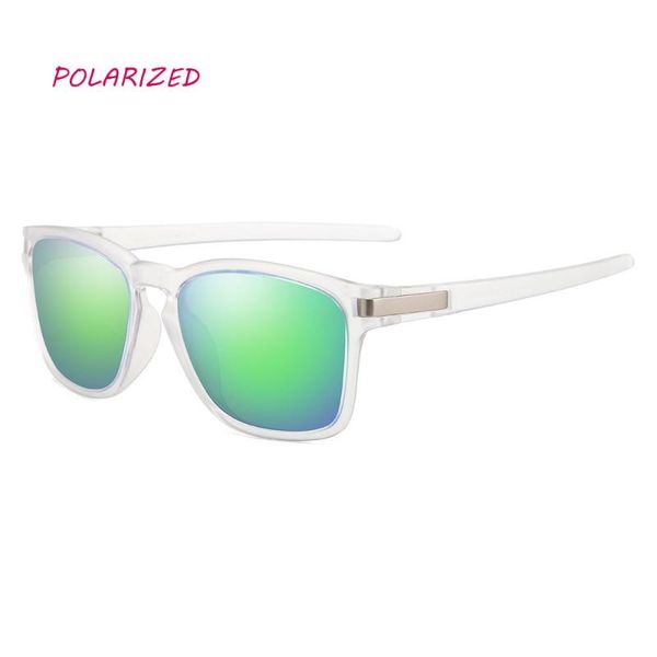 sunglasses transparent frame square men women polarized green lens coating fashion sun glasses accessories lunette de soleil, White;black
sunglasses transparent frame square men women polarized green lens coating fashion sun glasses accessories lunette de soleil, White;black
