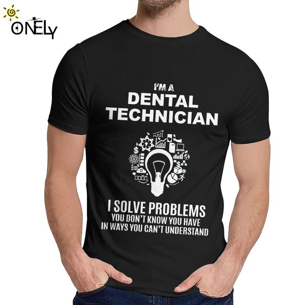 man's o-neck dental technician solve problems short sleeve popular 100% cotton tshirt plus size
man's o-neck dental technician solve problems short sleeve popular 100% cotton tshirt plus size