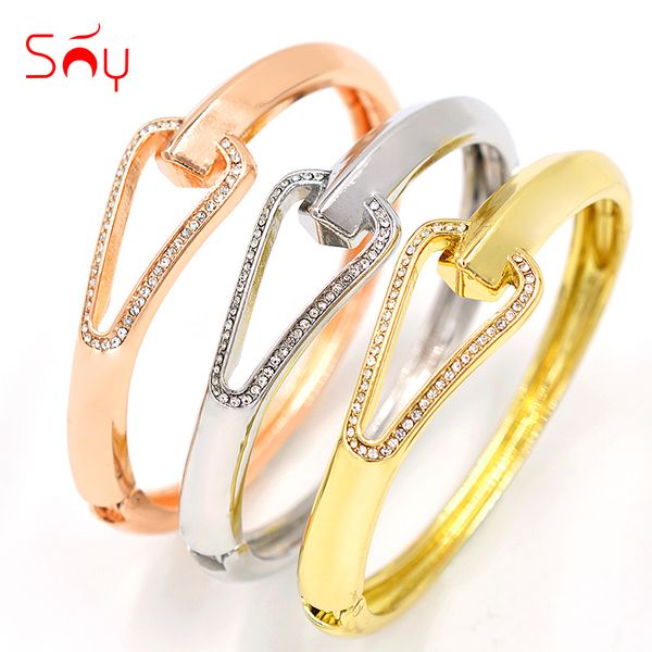 sunny jewelry bohemia jewelry round bangle sets for women dubai cubic zirconia bracelet for wedding gift heart findings, Black
sunny jewelry bohemia jewelry round bangle sets for women dubai cubic zirconia bracelet for wedding gift heart findings, Black