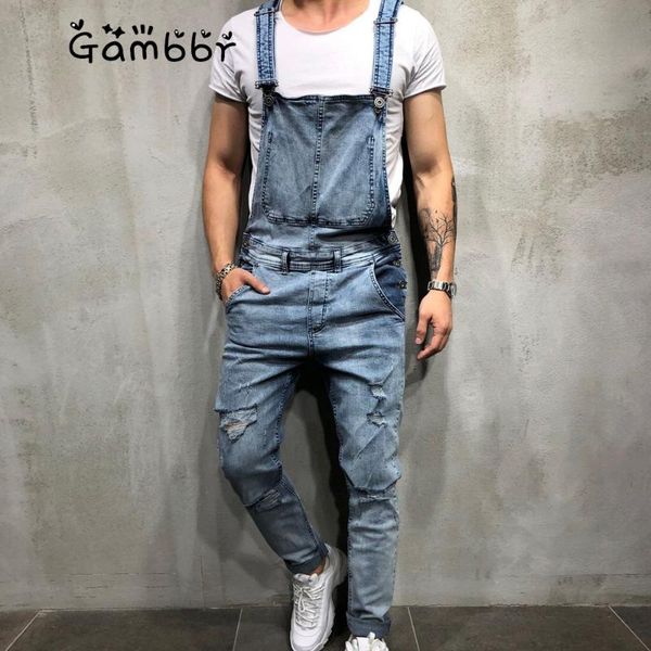 2020 summer casual fashion hole men's ripped jeans jumpsuits hi street distressed denim bib overalls for man suspender pants, Blue
2020 summer casual fashion hole men's ripped jeans jumpsuits hi street distressed denim bib overalls for man suspender pants, Blue