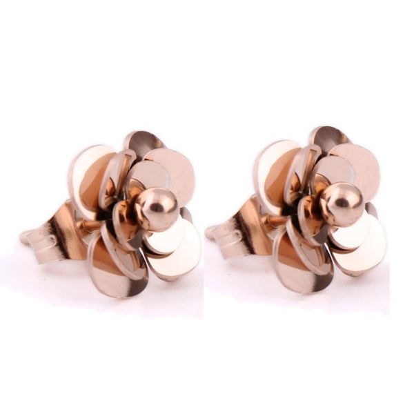 stud monla fashion women earrings 316l stainless steel rose gold flower earring, Golden;silver
stud monla fashion women earrings 316l stainless steel rose gold flower earring, Golden;silver