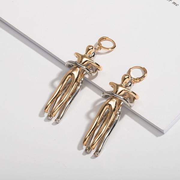 hoop & huggie 2021 personality 3d two people hugging metal vintage human body art earrings for women girls cool funny jewelry, Golden;silver
hoop & huggie 2021 personality 3d two people hugging metal vintage human body art earrings for women girls cool funny jewelry, Golden;silver