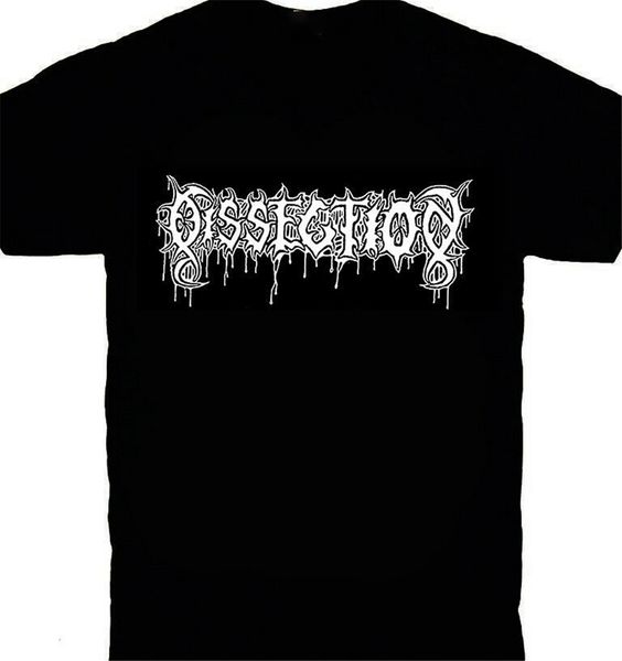 dissection t shirt logo bathory darkthrone watain black metal venom mayhem s-xl cool gift personality tee shirt
dissection t shirt logo bathory darkthrone watain black metal venom mayhem s-xl cool gift personality tee shirt